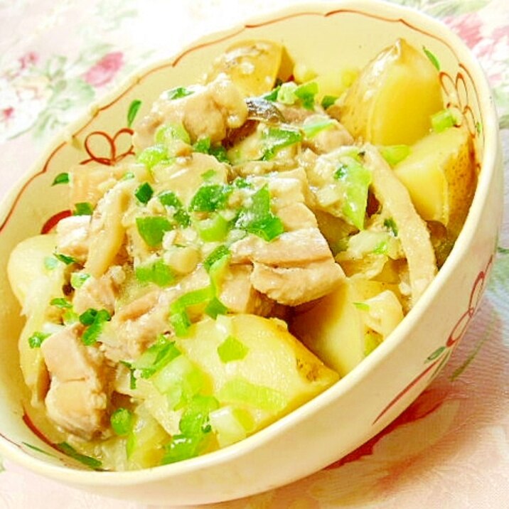 炊飯器ｄｅ❤塩麹茸と馬鈴薯＆鶏肉＆玉葱の煮物❤